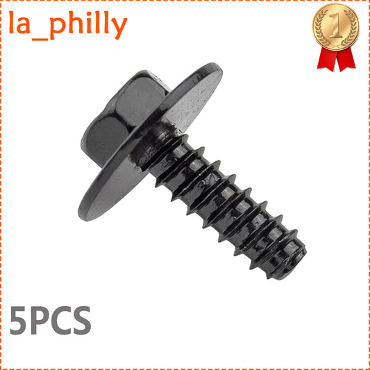 5Pcs 8mm Hex Splash Baffle Bolt Bumper Retainer Screw for Mazda CX-5 9CF600516B