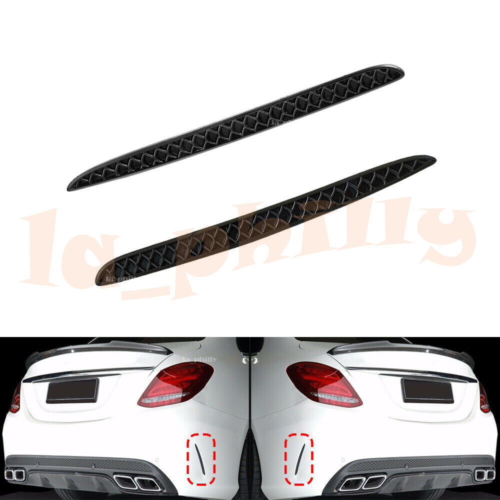 Rear RHLH Bumper Side Cover Grill Fit for MERCEDES for BENZ C63 W205 2013-2017 Q