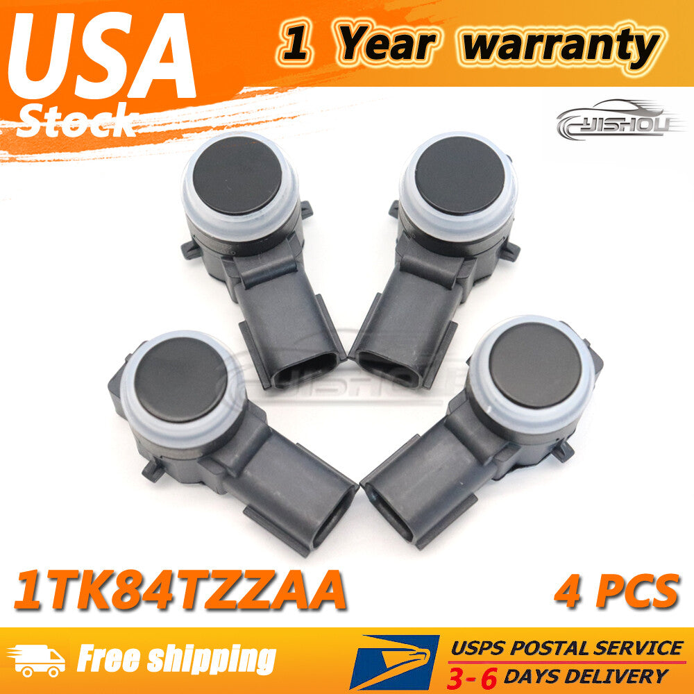 4x for Chrysler 200 for Dodge Durango for Jeep Cherokee Front/Rear Assist Parking Sensor Q