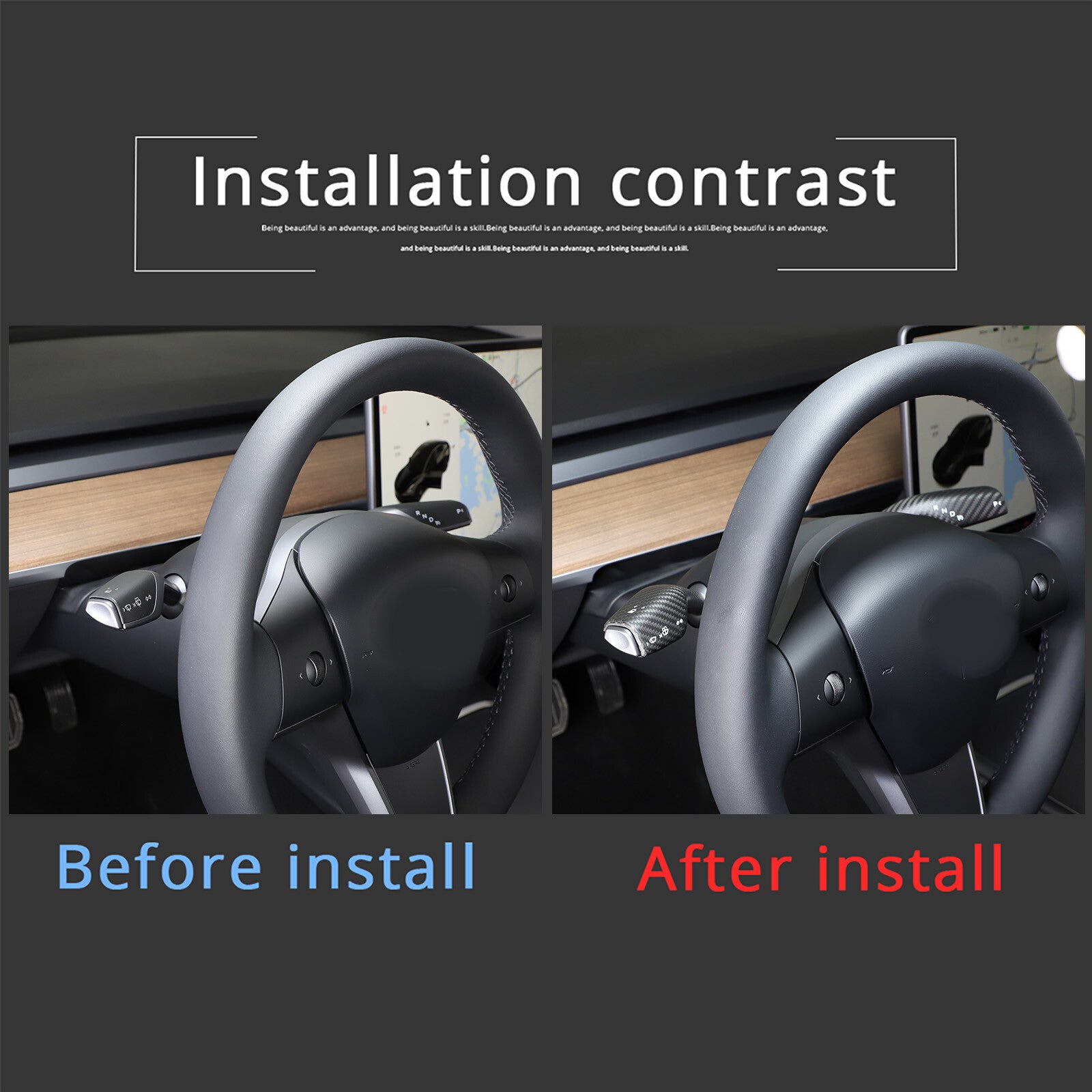 for Subaru Crosstrek 2024 - 2025 Carbon ABS Door Handle Bowl Cover Trim 12 pcs- v