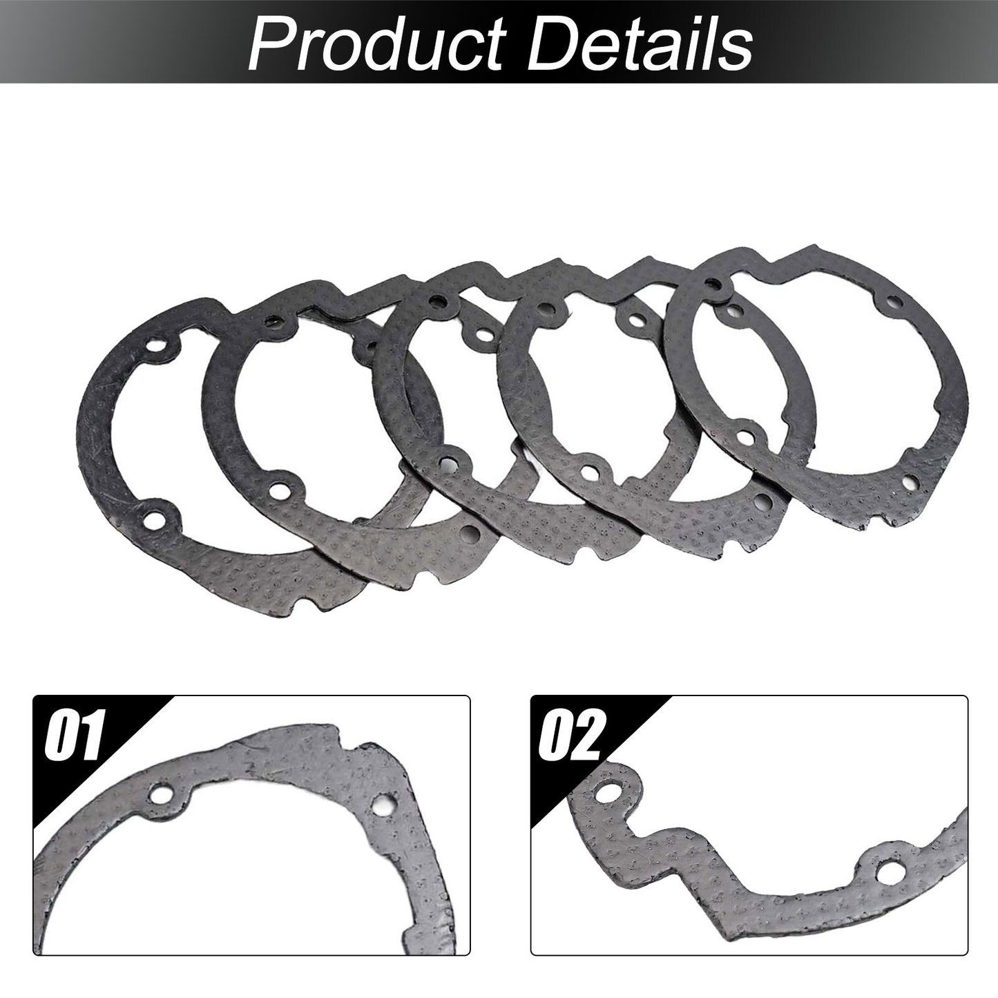 5X for Eberspacier for Airtronic B4.D4 Automotive Air Burner seal Gasket v