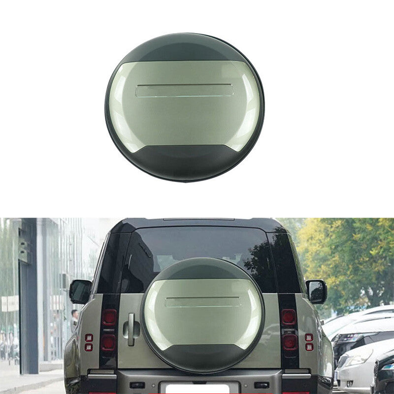 Green for Land Rover for Defender 2020-2023 Tailgate Trunk Spare Tire Black Cover 1X