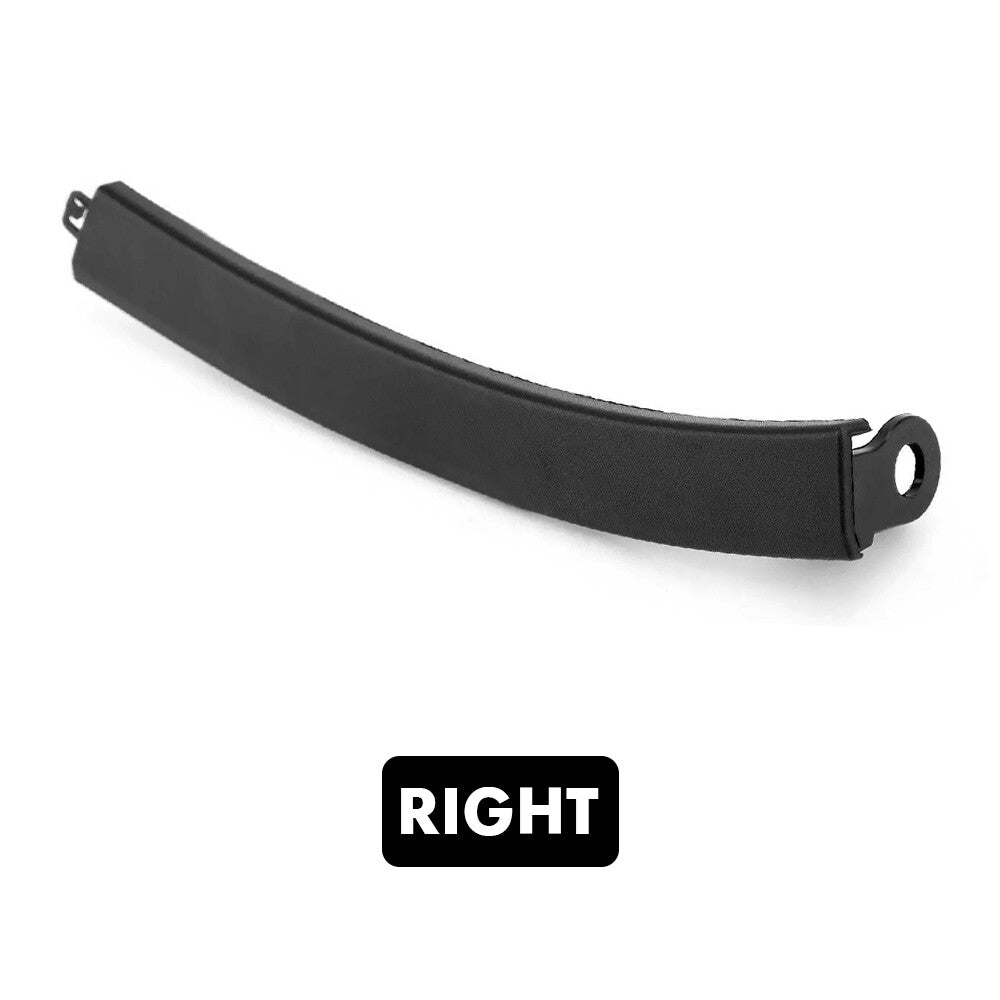 2-Piece Molded Front Bumper Left + Right Trim for Honda CR-V 2007-2011 Black Car n