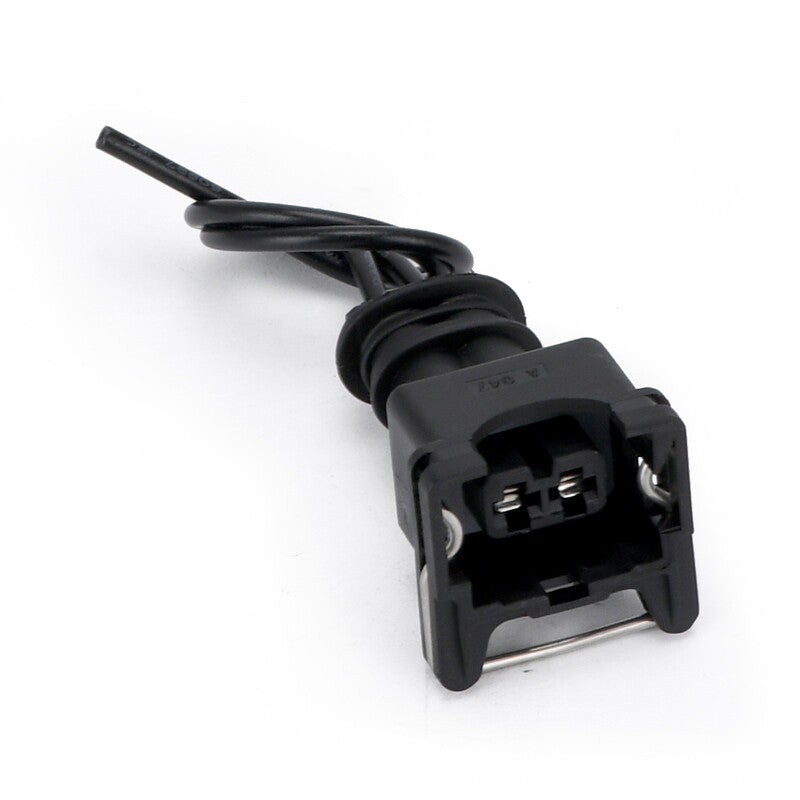 4¡ÁFuel Injector Connector Wiring Plugs Clips Fit EV1 OBD1 Pigtail Cut Splice Kit v