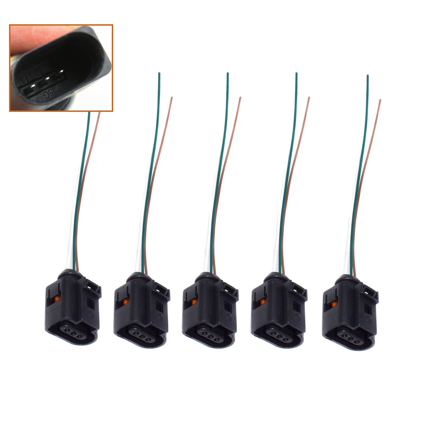 1K0959126E A/C Pressure Sensor Switch Control Plug Connector for VW for Golf for Audi n