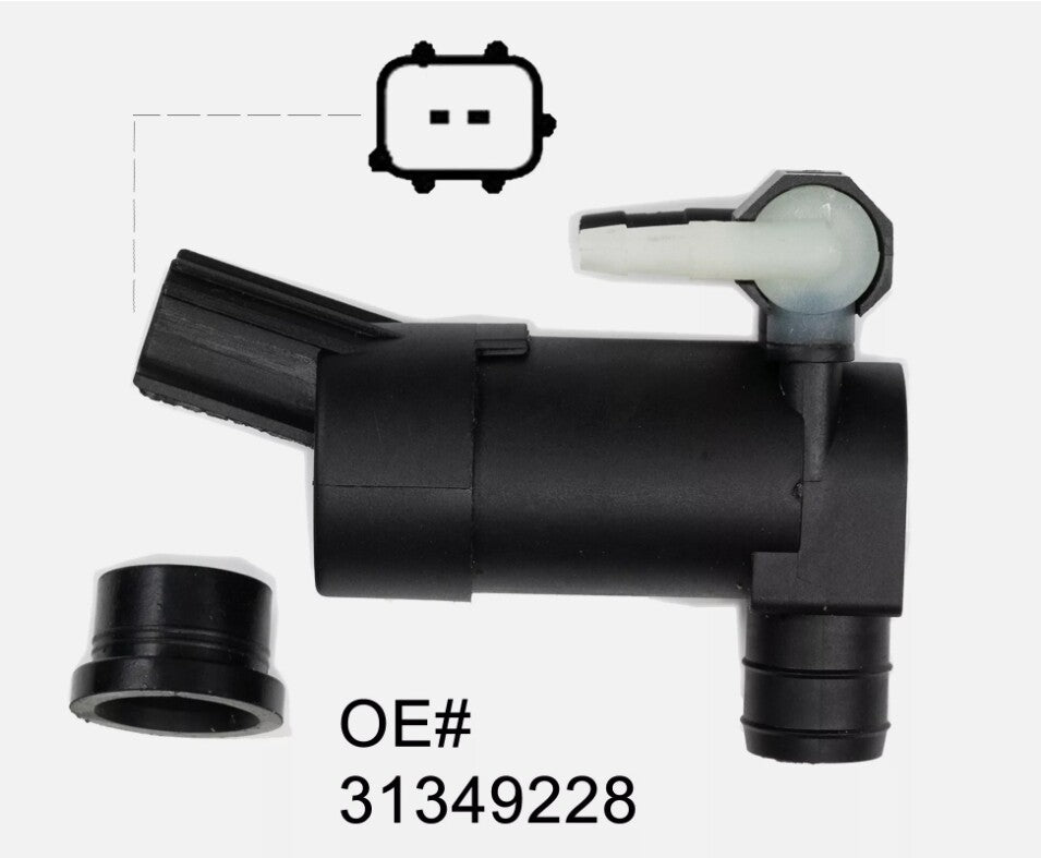 Front  Rear Windscreen Washer Pump for Volvo  for Ford 30699952 Twin Outlet Motor