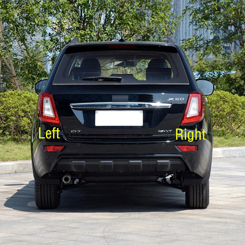 The left taillight and rear brake stop light are applicable to for Lifan X60 models from 2011 to 2015.
