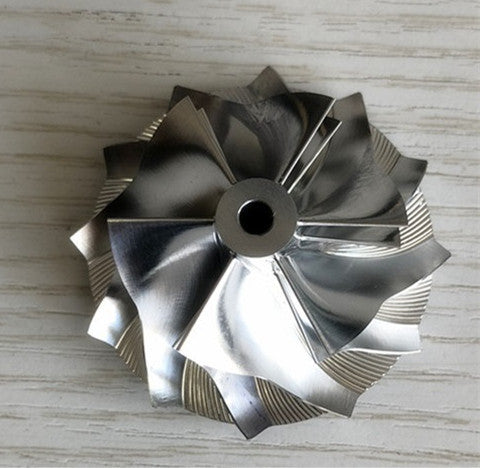 GT1249 6+6 Blade 36.40/49.00 mm Performance Billet Compressor Wheel
