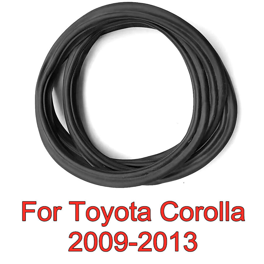 64461-12570 Rubber Weatherstrip Trunk Lid Seal Strip for Toyota for Corolla 2009-13 Q