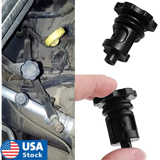 2 Pcs Transmission Oil Dipstick Filler Cap For 2005-2020 for Chrysler for Dodge for Jeep for Ram Q