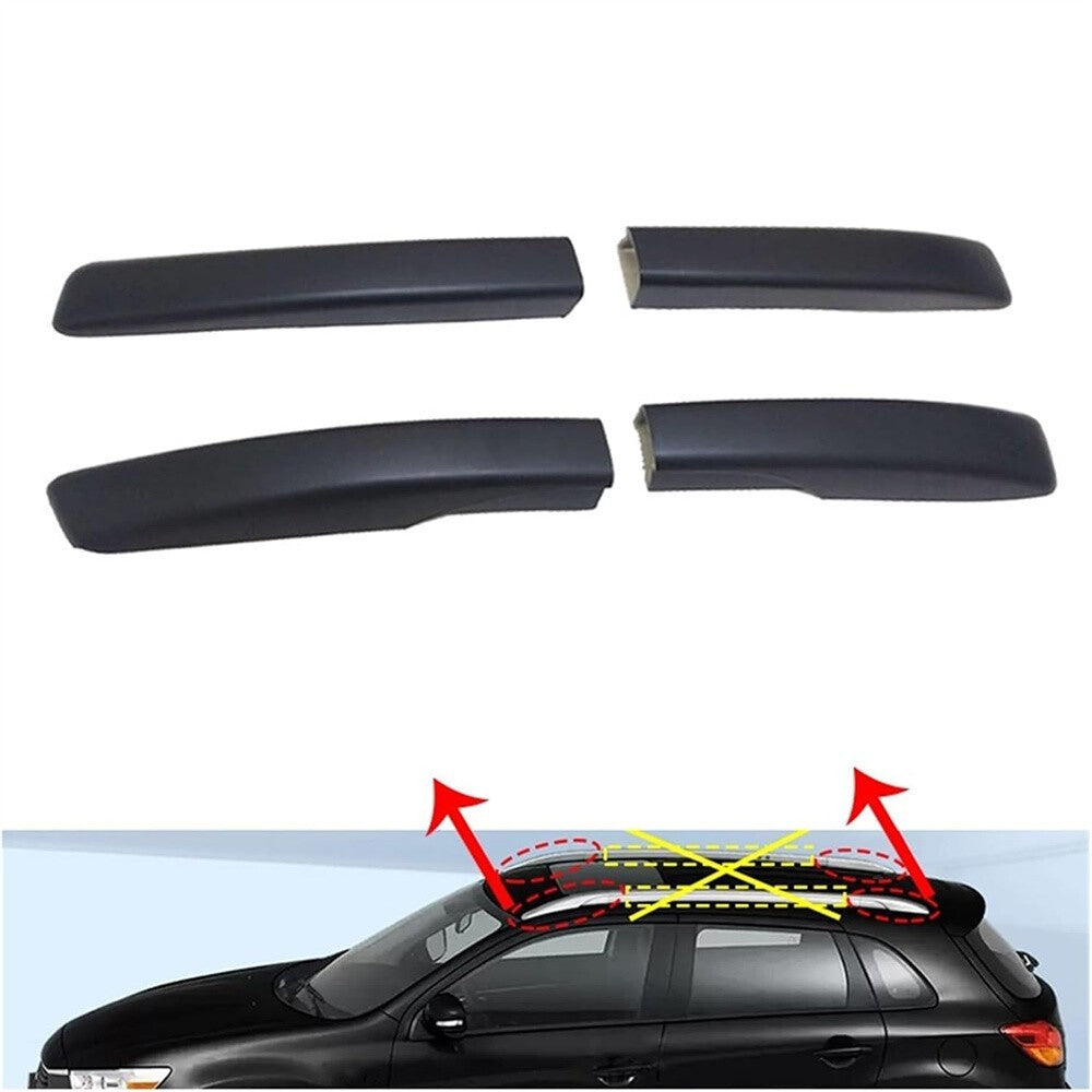 Car Roof Rack End Cover Cap for Mitsubishi ASX RVR for Outlander Sport 2011-2020 Q