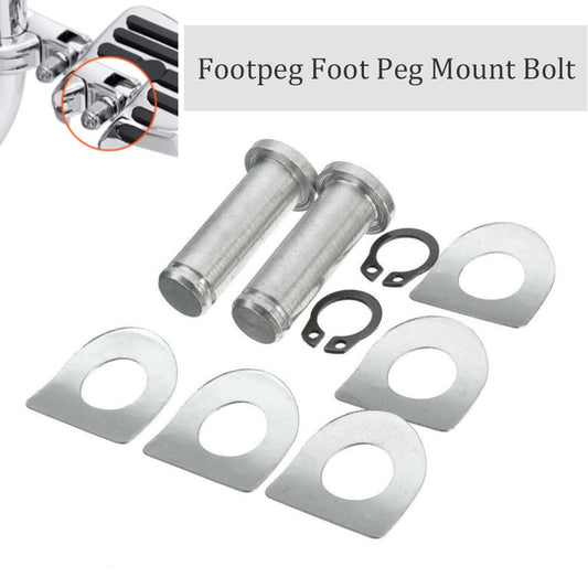 Motorcycle Footpeg Foot Mounting Bolts, Pins, Springs, Washer Kit for Harley-Davidson - n