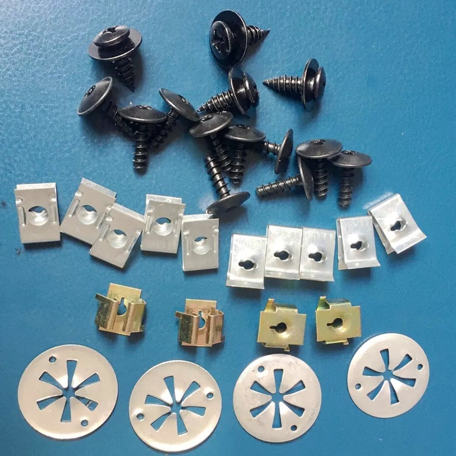 for VW for GOLF MK4 for BORA Undertray Guard Engine Under Cover Fixing Clips Screw Set