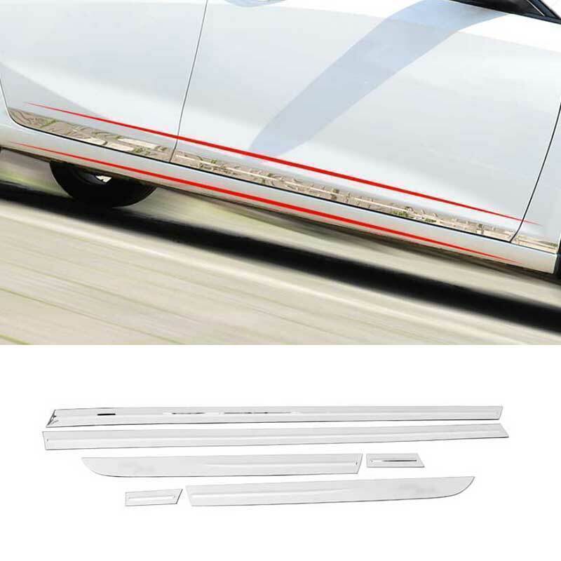 for Chevrolet Malibu 2018-2022 Chrome Stainless Car Door Body Side Molding Cover