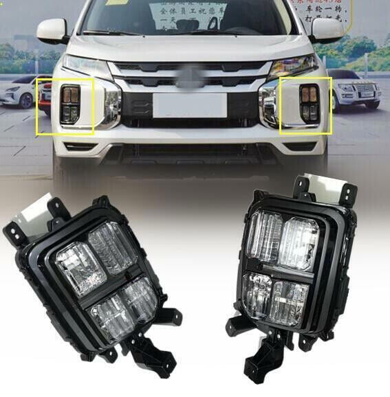 right+left Fog Light Front Bumper Light for Mitsubishi Outlander Sport/ASX 2021