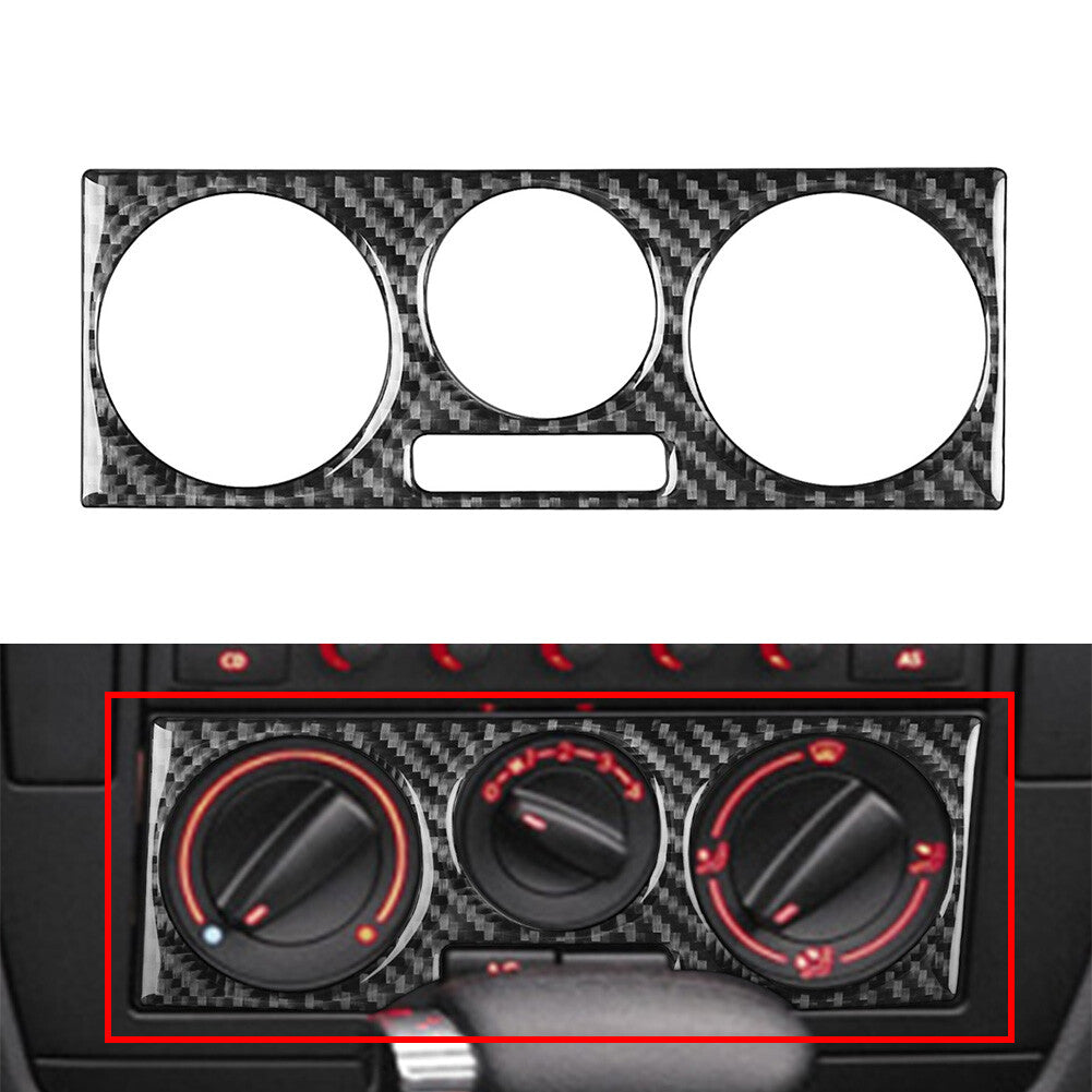 Air Conditioner Switch Control Panel Cover for Volkswagen for Passat B5 01-05 Black