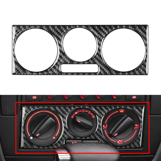 Air Conditioner Switch Control Panel Cover for Volkswagen for Passat B5 01-05 Black