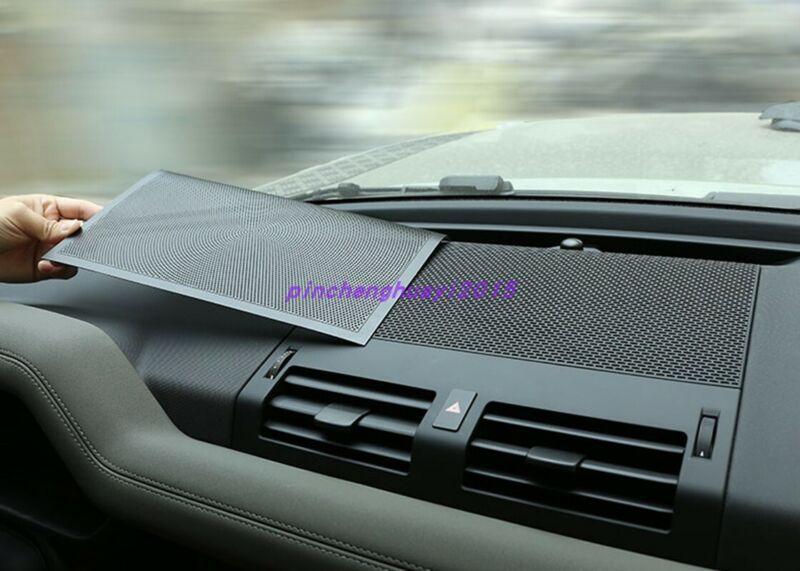 Black titanium alloy Consoel stereo speaker frame for Land Rover for Defender 110 2020-21