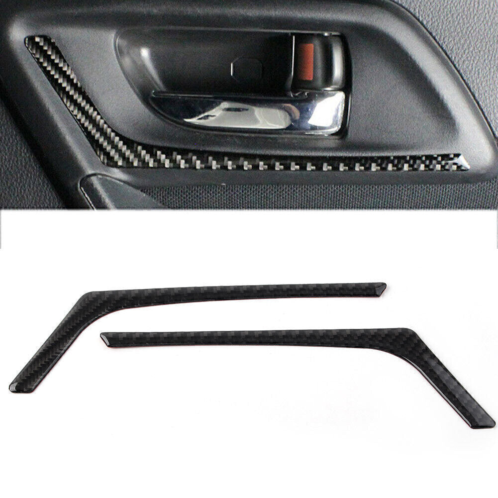 2 Pcs Inner Rear Door Handle Cover Trim for Subaru Forester 2013-2018 2017 2016
