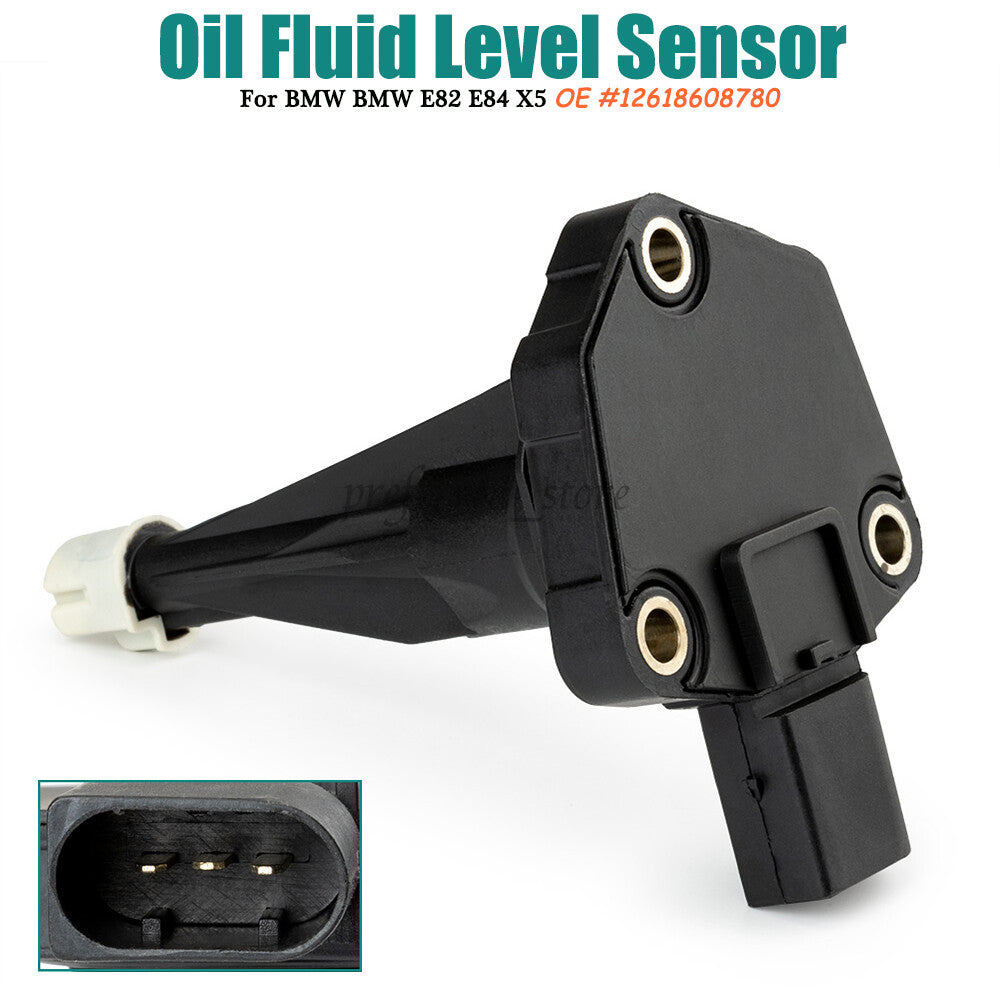 Oil level sensor 12618608780 is suitable for E82, E84, E88, E90, X3, X4, X5, X6, 3.0L, and 4.4L models. v
