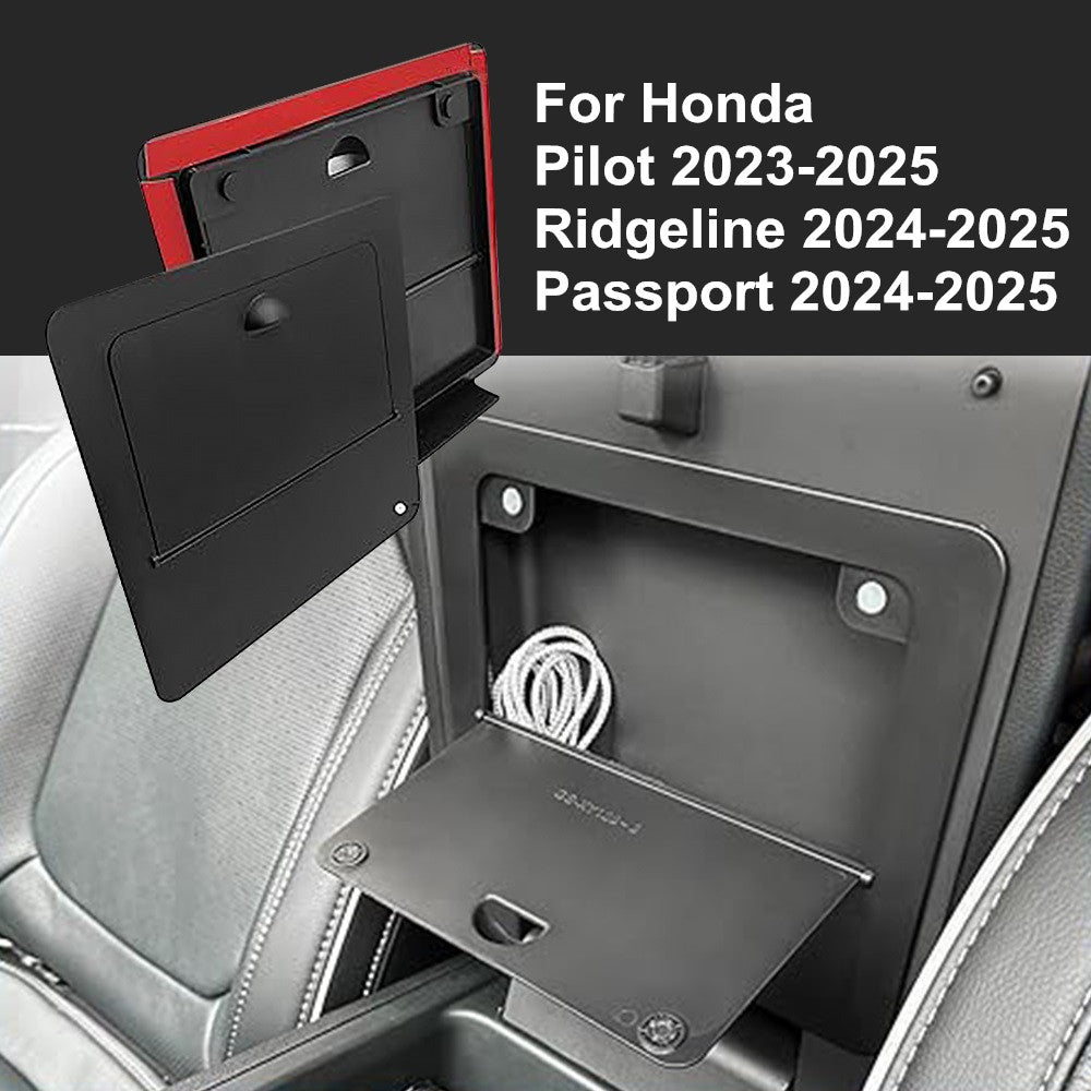 Compatible with 2024+ for Honda Passport Magnetic Center Console Hidden Storage Box n