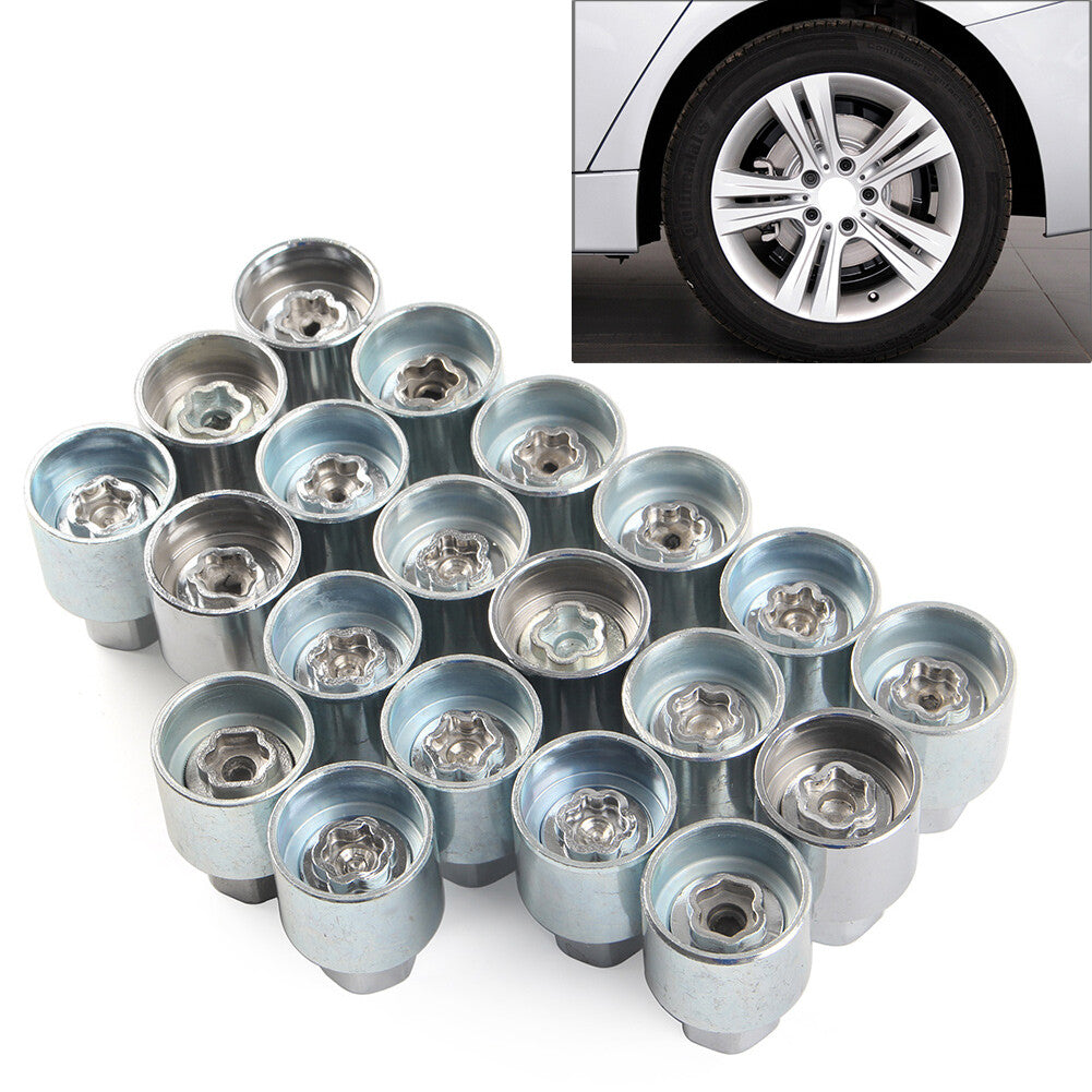 Fit for BMW Wheel Lock Lugnut Anti-theft Screw Nut Removal Key Socket Q
