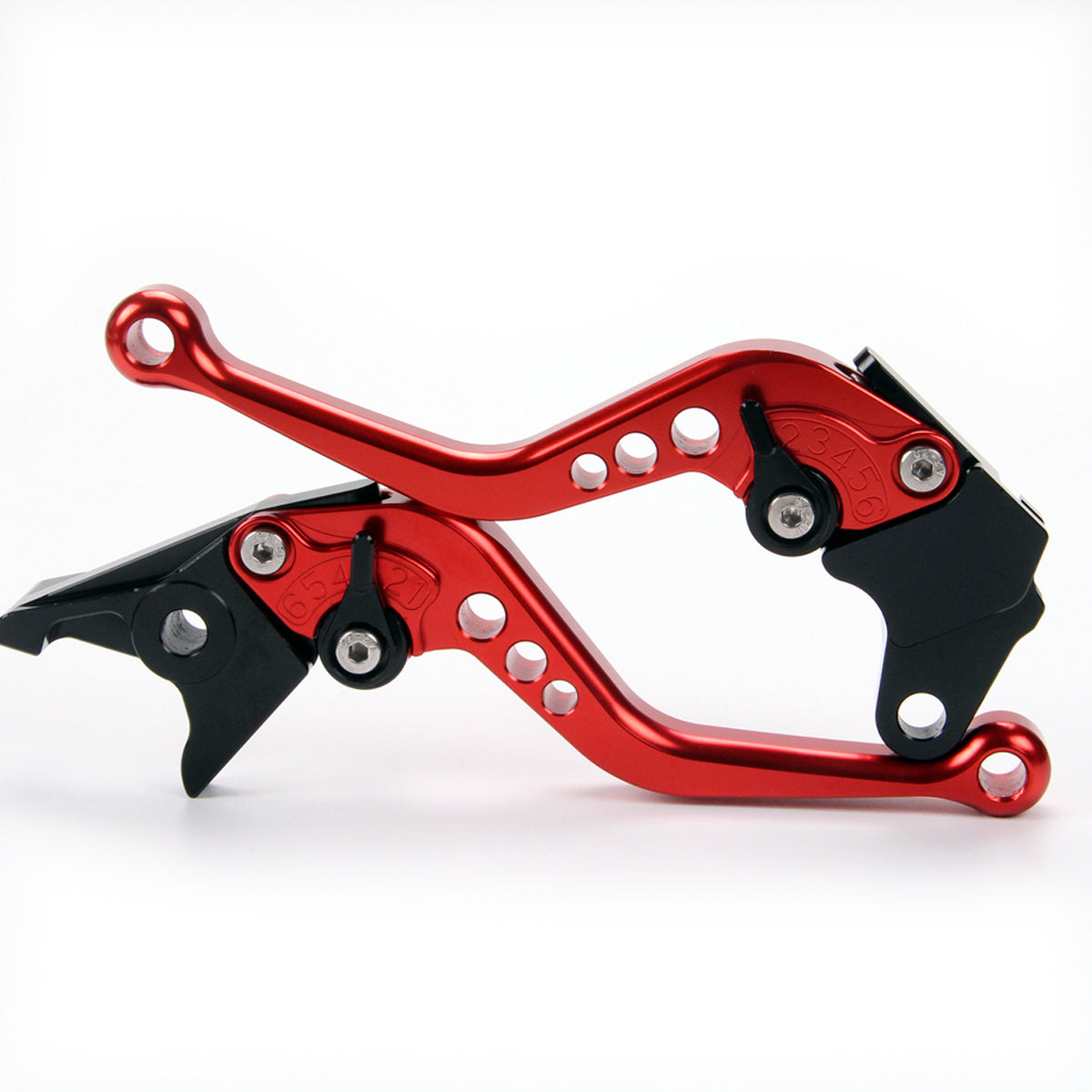 Red Short Brake Clutch Levers For Honde CBR300R/GROM/CB500F 2014-2017 2015 2016