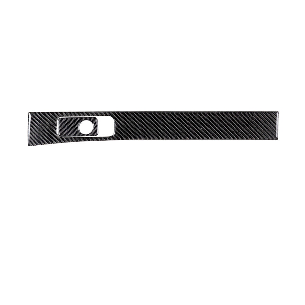 Carbon Fiber for Co -pilot Storage Box Trim Cover for Honda Accord Sedan 2003-2007
