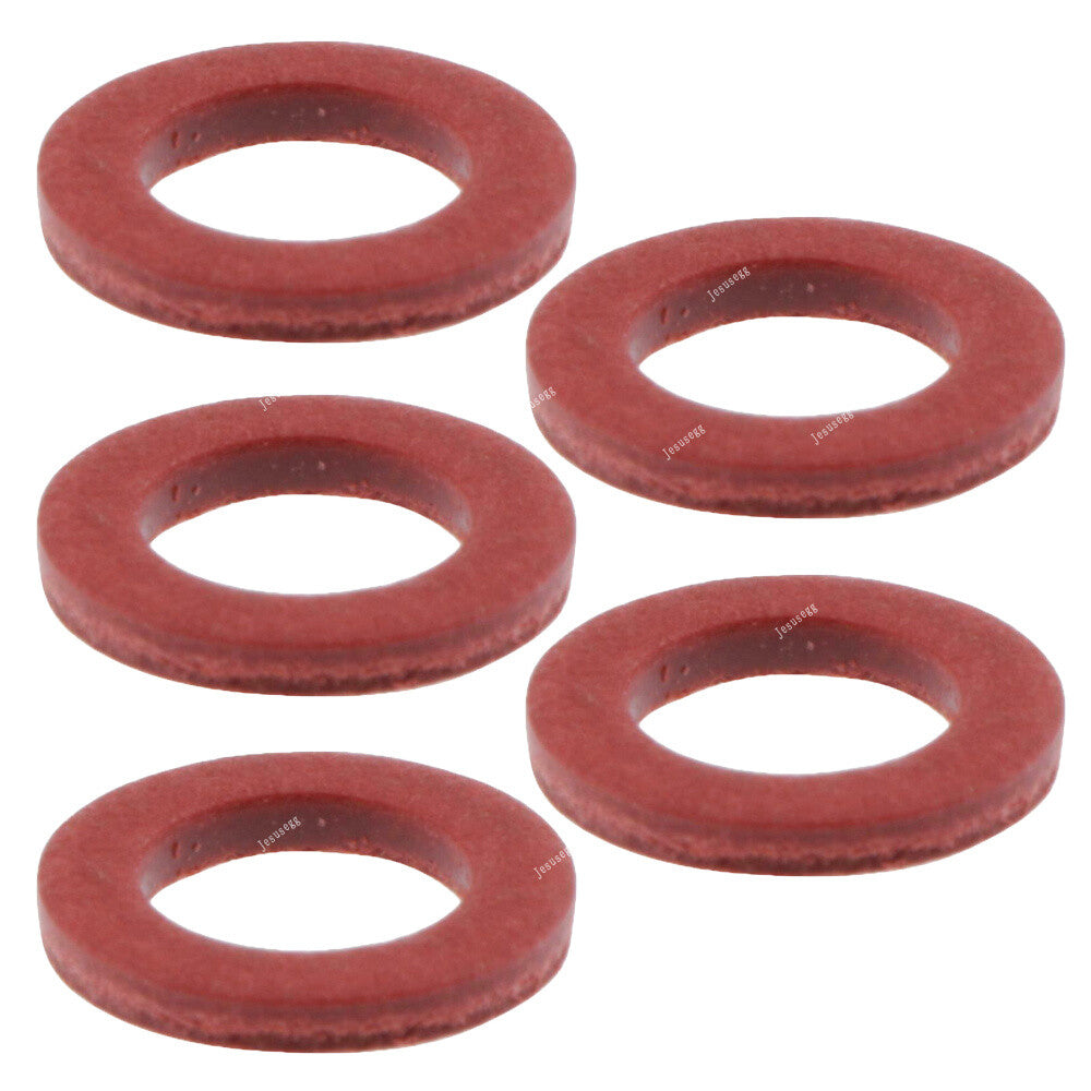 5 X Lower Unit Oil Drain Screw Gasket for Yamaha 90430-08020-00 Red 90430-08003 Q