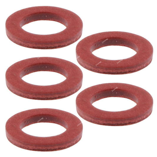 5 X Lower Unit Oil Drain Screw Gasket for Yamaha 90430-08020-00 Red 90430-08003 Q