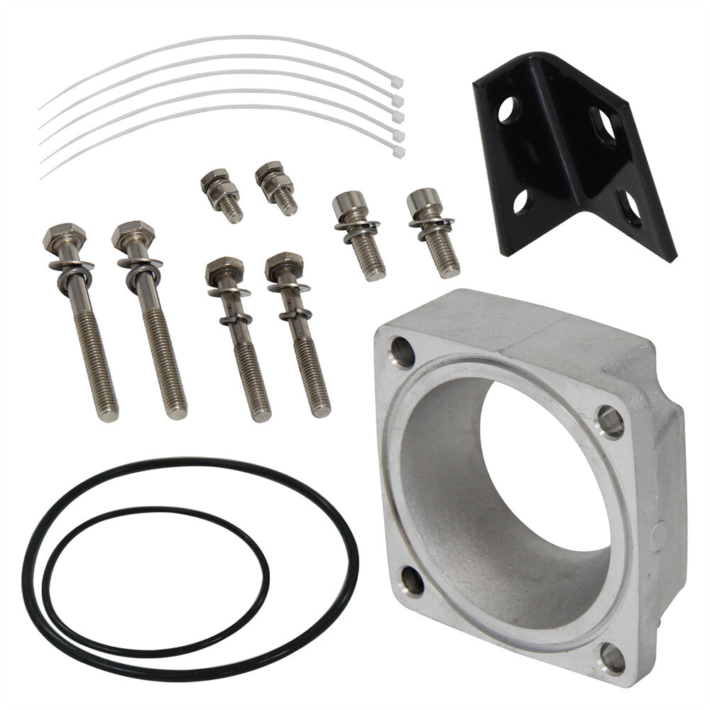 Front Intake Manifold Throttle Body Adaptor Plate for Nissan Skyline R33 RB25DET