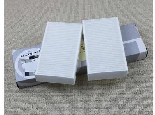2-piece cabin air filter kit for F25 X3 2009 - 2017 and F26 X4 2015 - 2017. (64119237159) n