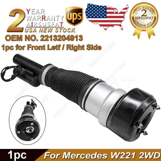 1x for Mercedes W221 S550 Front Left/Right Air Suspension Shock Strut 2213204913