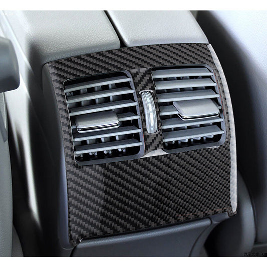 2-pack carbon fiber interior stickers for Mercedes 2008-14 C-Class W204