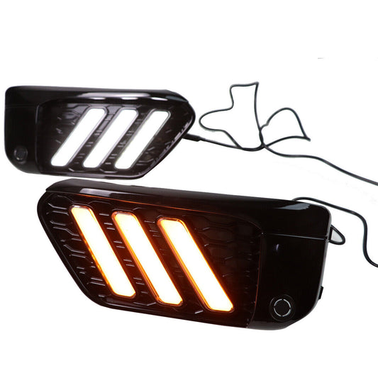 Front Fog Light Daytime Running Lights Lamp DRL LED for BMW X1 F48 F49 2015-2019 Q