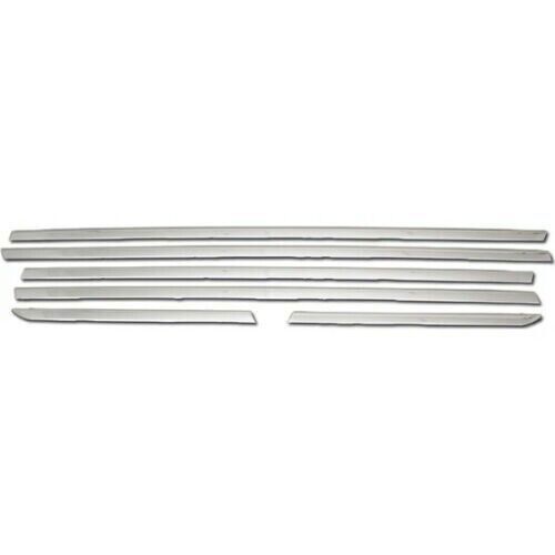 for Toyota for Land Cruiser Prado 2010-21 Chrome Window Molding Strip Trims S.Steel