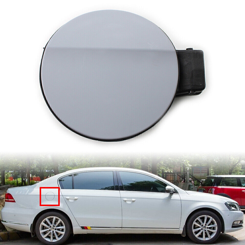 Fuel Filler Door Lid Flap Cover Unpainted 3AD809857 Fit for VW for PASSAT B7 2012-15
