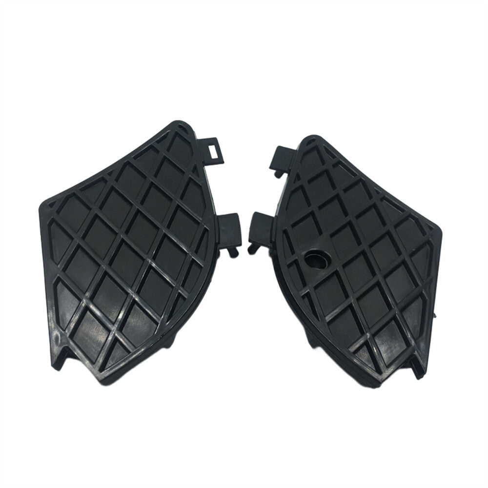 Pair Front Bumper Fog Light Grill Cover for Mercedes-Benz E-Class W210 1999-2003