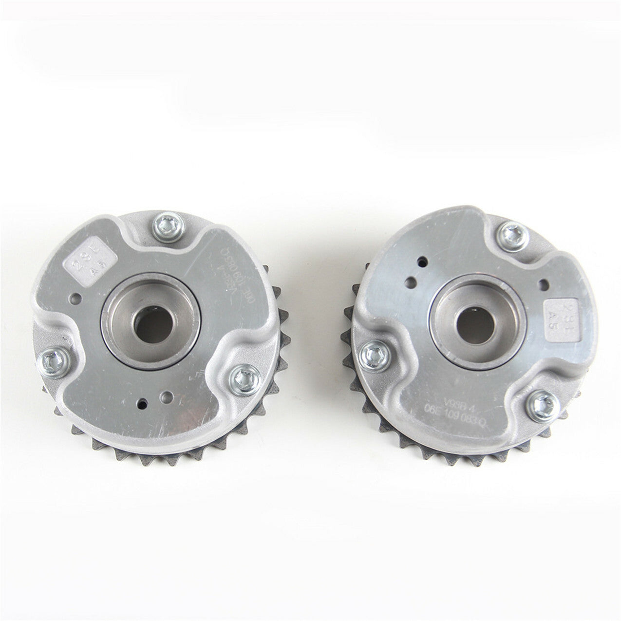 VVT 2Pcs Camshaft Adjuster Fit for VW Touareg 13-18 for AUDI S4 S5 06E109083Q Q