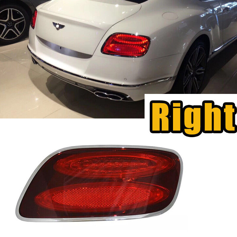 for Bentley GT 2012-2017 Right Smoked black Tail Light Assembly