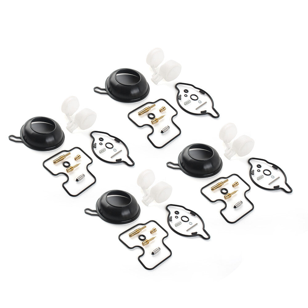 Carburetor Repair Kit Float Diaphragm 4Set Fit for Honda CBR900RR SC33 BJ 1996-1999 Q