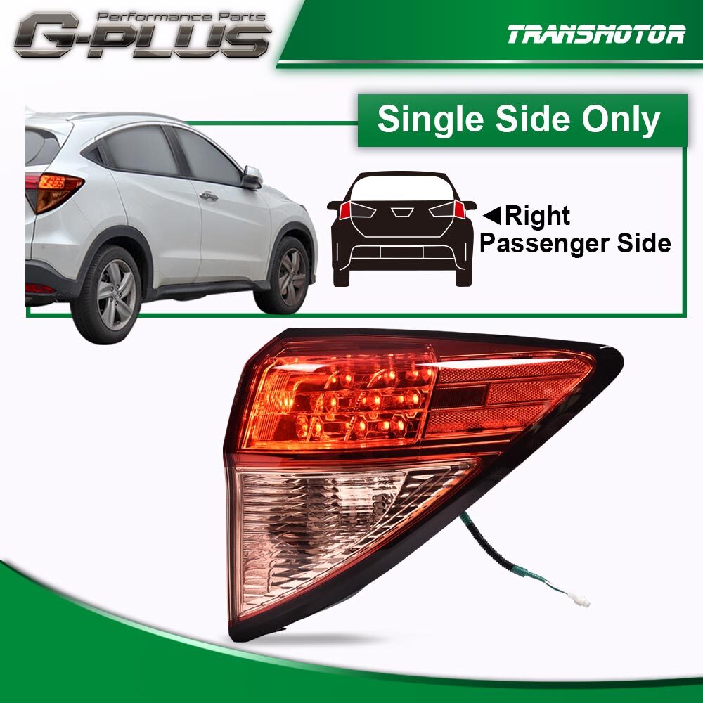 Passenger side rear right outer tail light fits for -V EX LX 2016-18- v