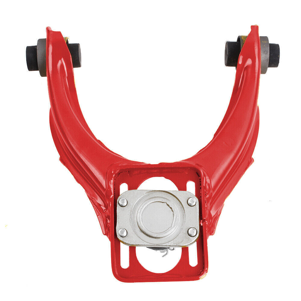 Red For 96-00 Adjustable Ball Front Upper Control Arm Camber Kit
