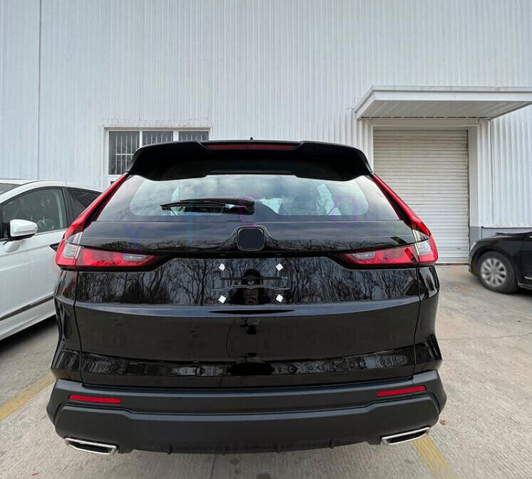 ABS Glossy Black Rear Door Trunk Lid Molding Cover Trim for Honda CR-V 2024-23 B n