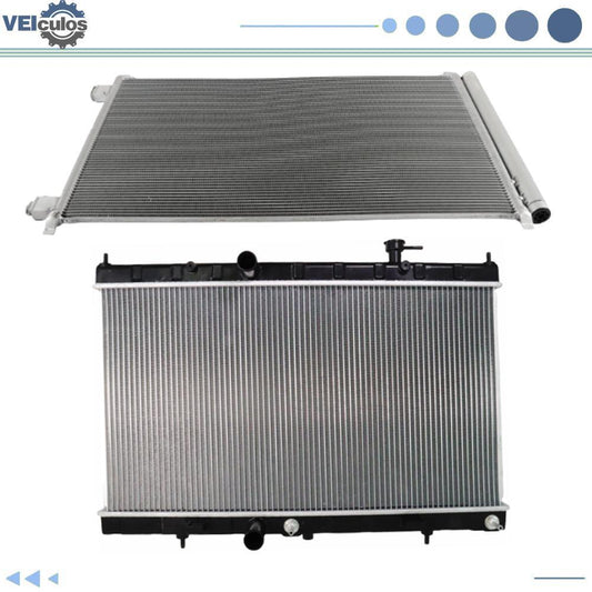 Radiator  AC Condenser Cooling Kit for Nissan Rogue 2014 2015 2016 2017 2018