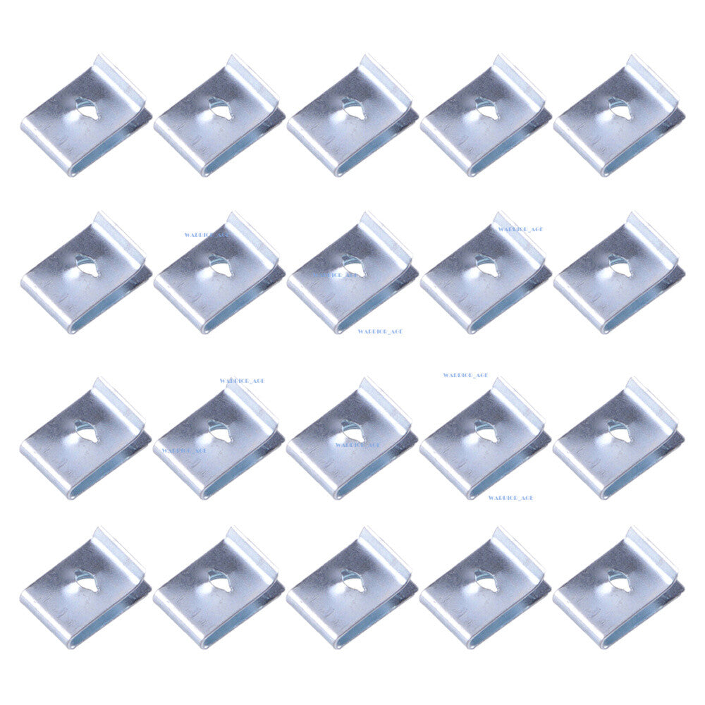 20Pcs Speed Fastener U Nuts Interior Trim Panel Fit For Domestic Appliances