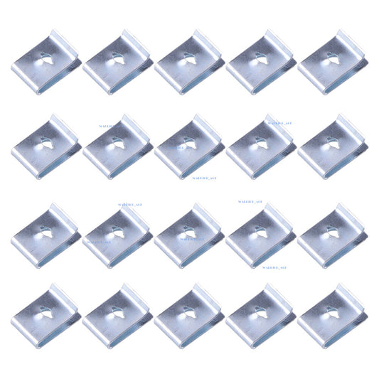 20Pcs Speed Fastener U Nuts Interior Trim Panel Fit For Domestic Appliances