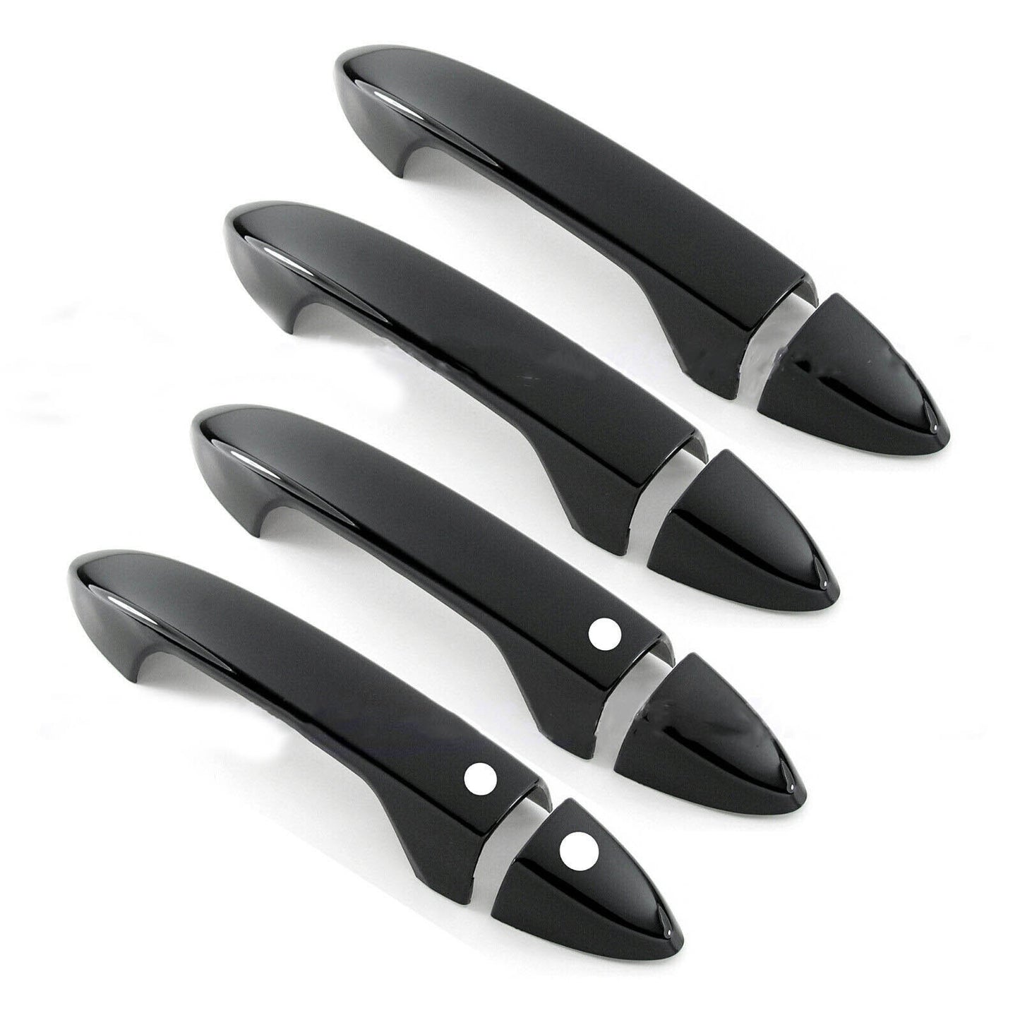 For 2019-2023 for Honda Passport SUV Black Side for Smart Door Handle Covers Trim