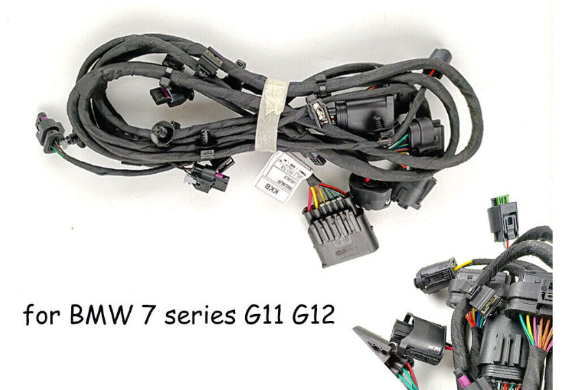One front bumper parking sensor wiring harness for G11, G12, 730i, 740i- n
