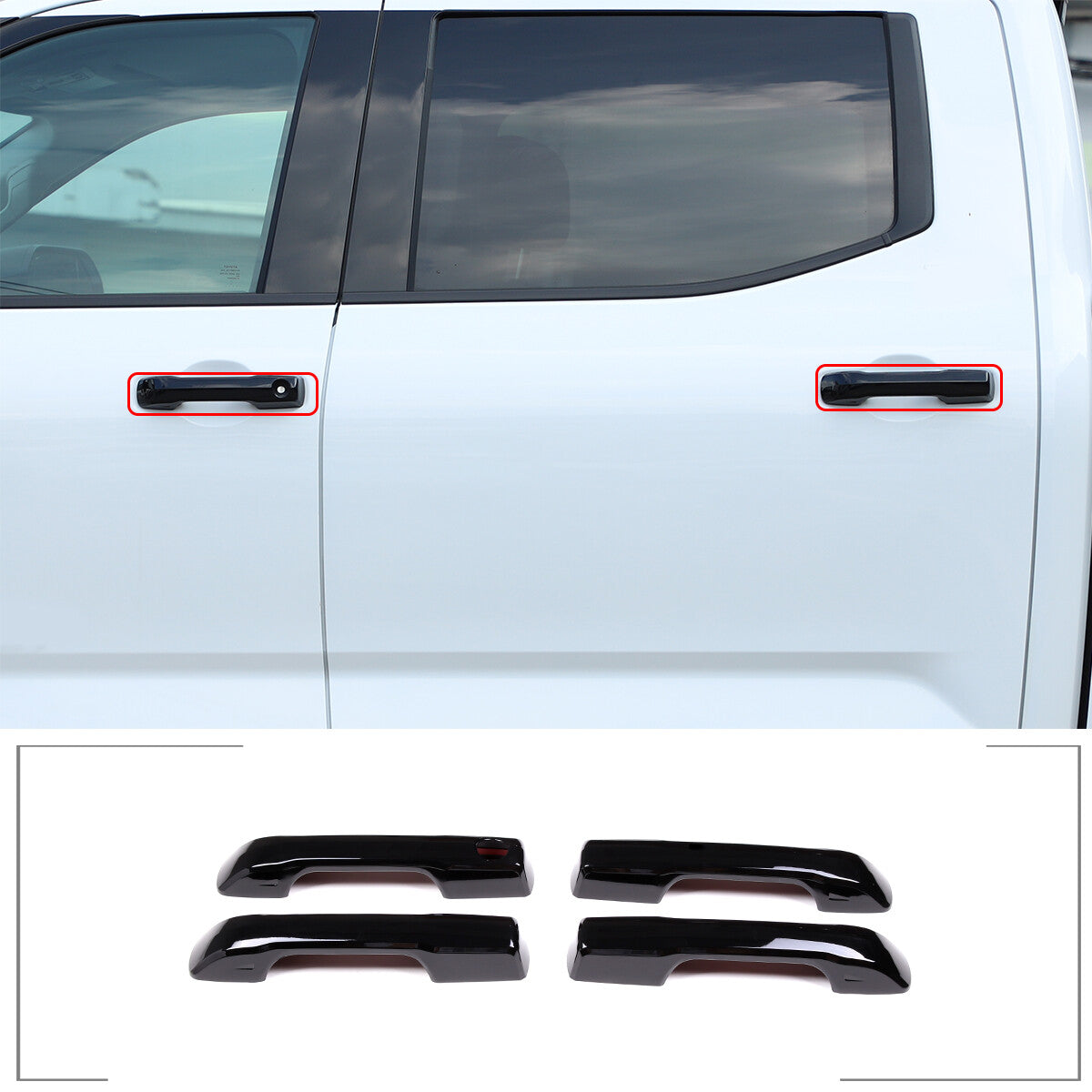 ABS Black Dashboard Storage Box Organizer Tray for FJ Cruiser 2007 - 2021- v